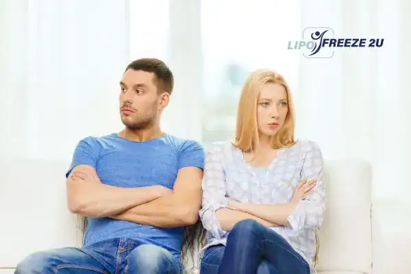 Unhappy couple because of erectile dysfunction Stoke