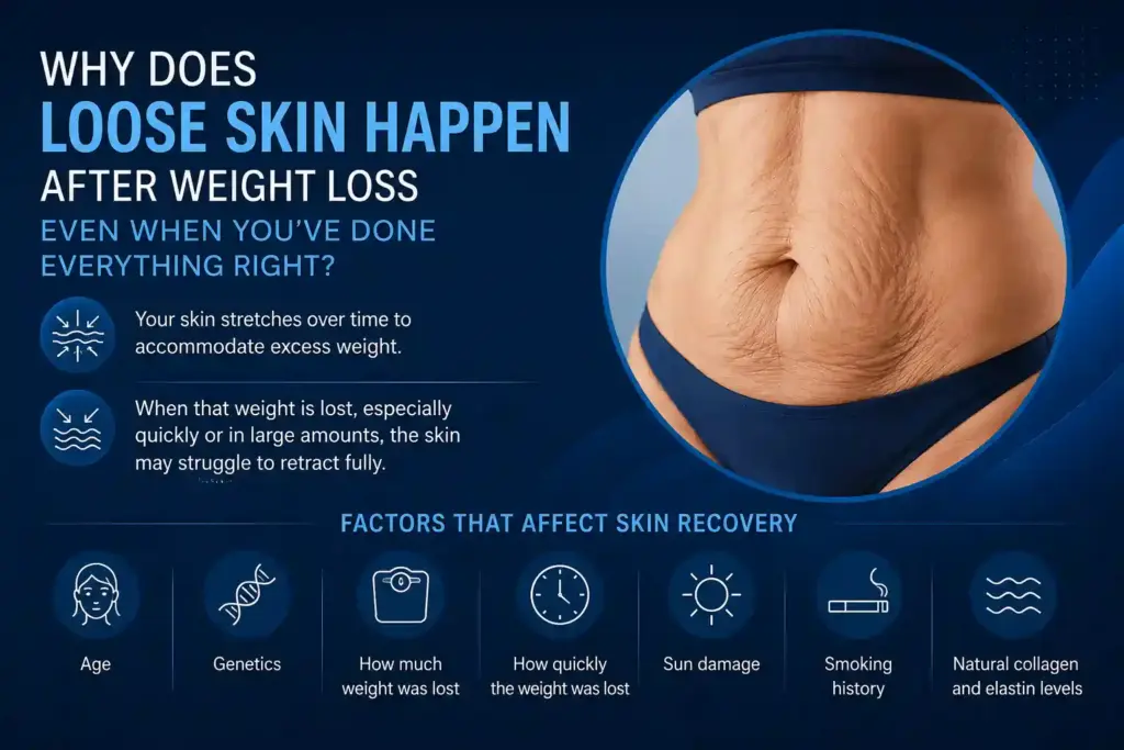 Why Does Loose Skin Happen After Weight Loss Even When You’ve Done Everything Right Stoke?