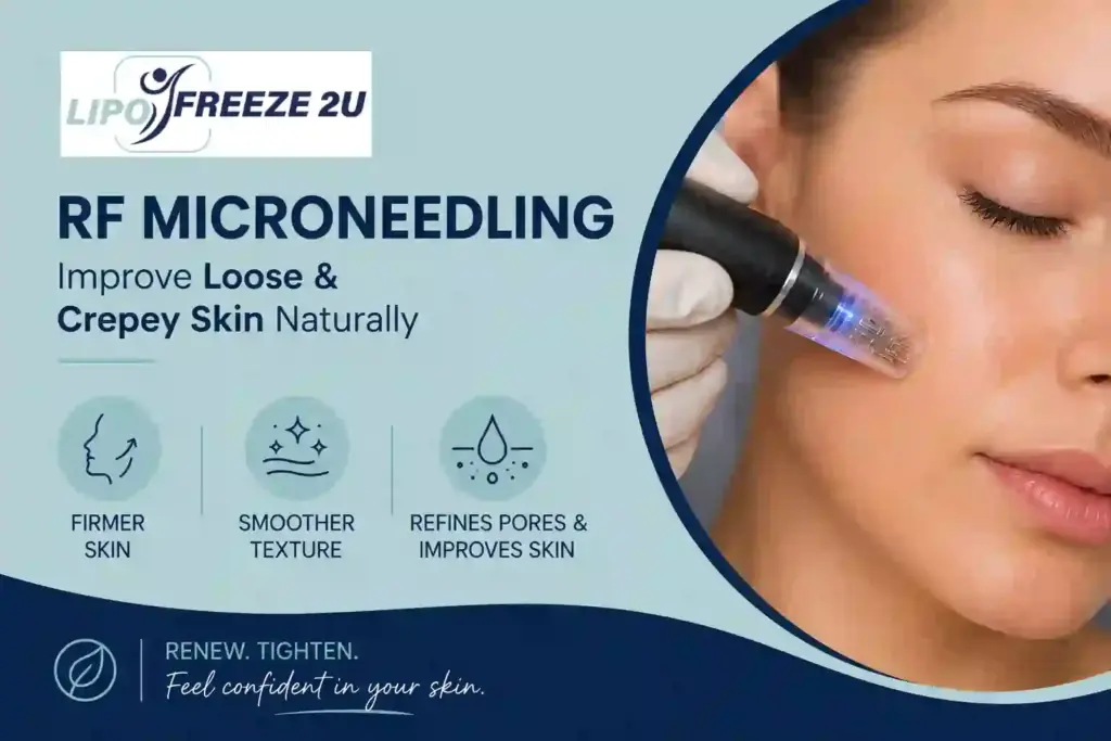 Can RF Microneedling Help Improve Loose and Crepey Skin Stoke?